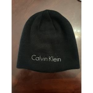 Calvin Klein Winter‎ Knit Hat 100% Acrylic Black Color